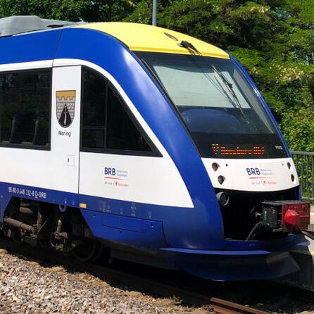 Startschuss für klimaneutrale Personenzüge von Augsburg nach Füssen
