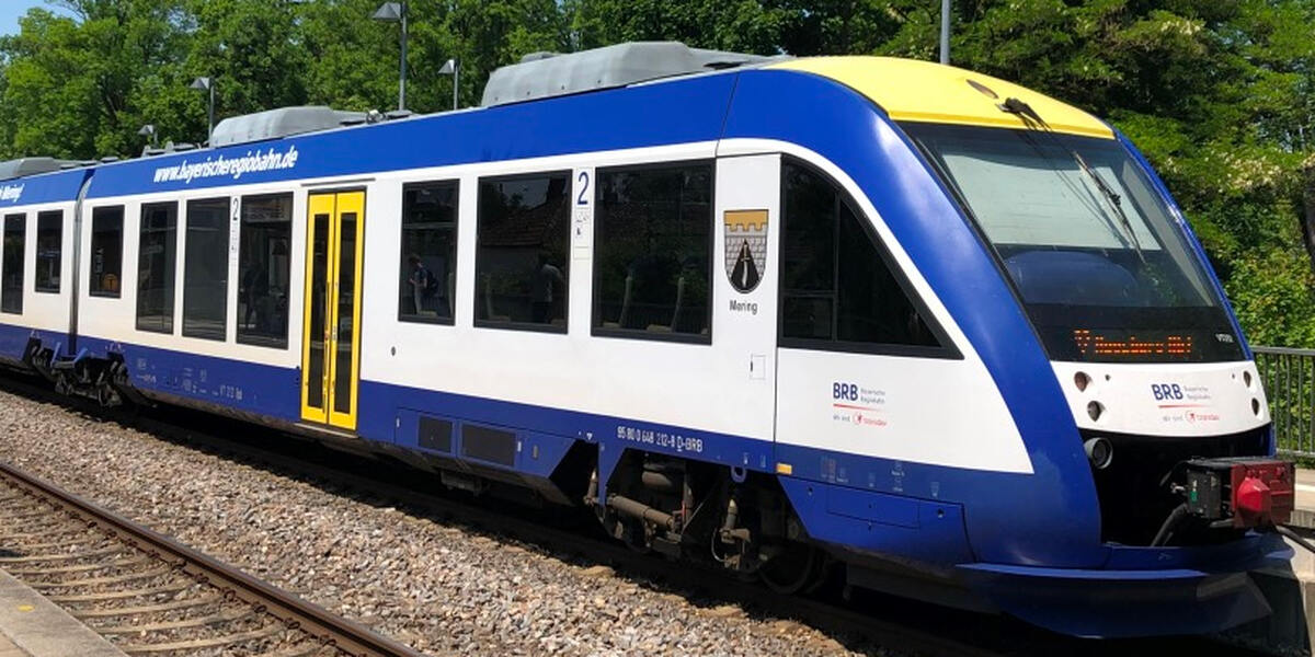 Startschuss für klimaneutrale Personenzüge von Augsburg nach Füssen 