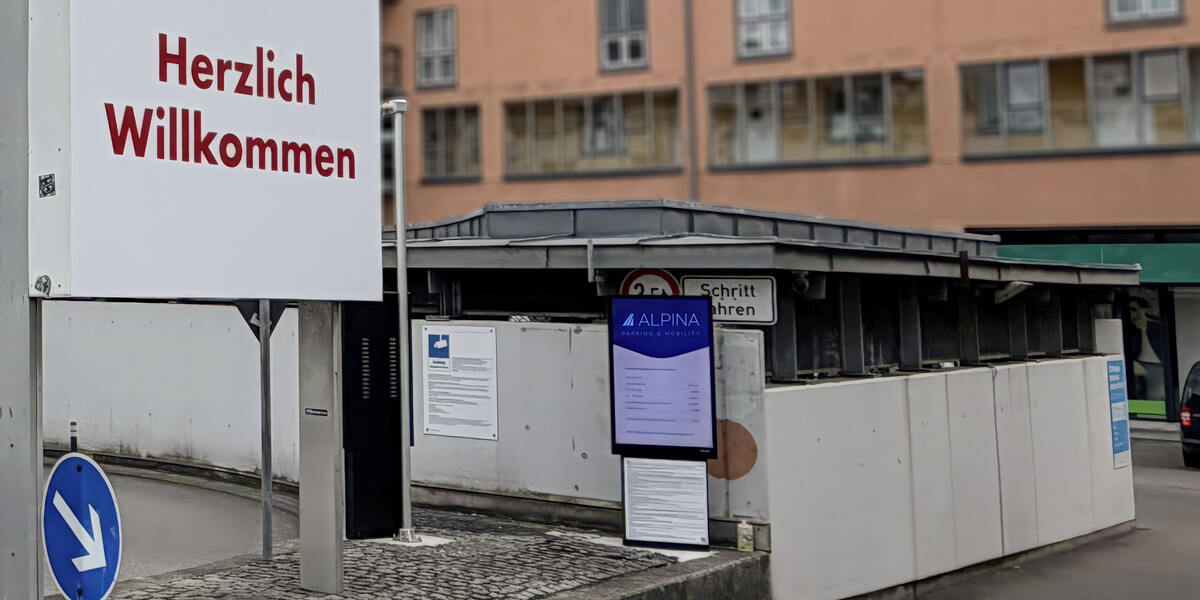 Alles automatisch: Modernes Parksystem im City-Center Gersthofen