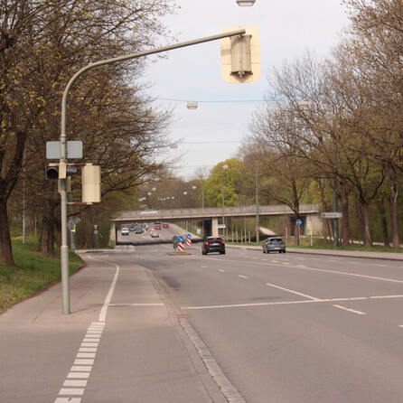 Mega-Baustelle auf der Berliner Allee in Augsburg: Massive Verkehrsbehinderungen ab Juni erwartet