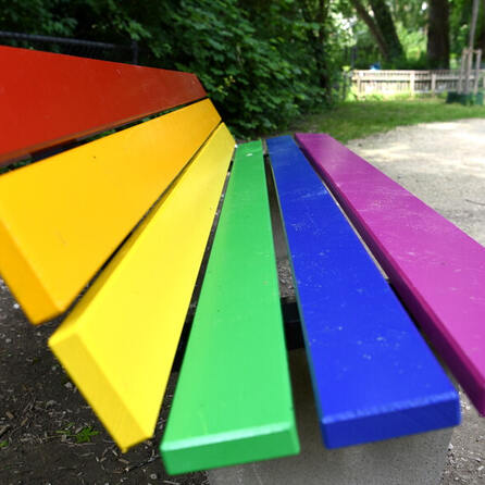 Attraktion: geodätische Kuppel im Luitpoldpark Schwabmünchen