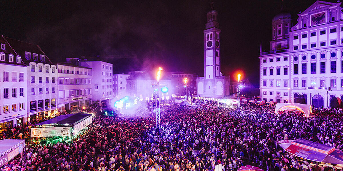 Sommernächte 2026 in Augsburg: Musik, Essen und Fußball