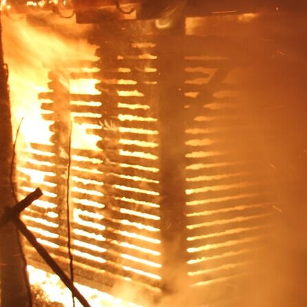 Stadelbrand Landsberg-Reisch: Wohl Brandstiftung