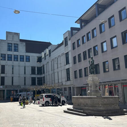 Die Stadt Augsburg schafft wieder eine "Klimainsel" in der Innenstadt