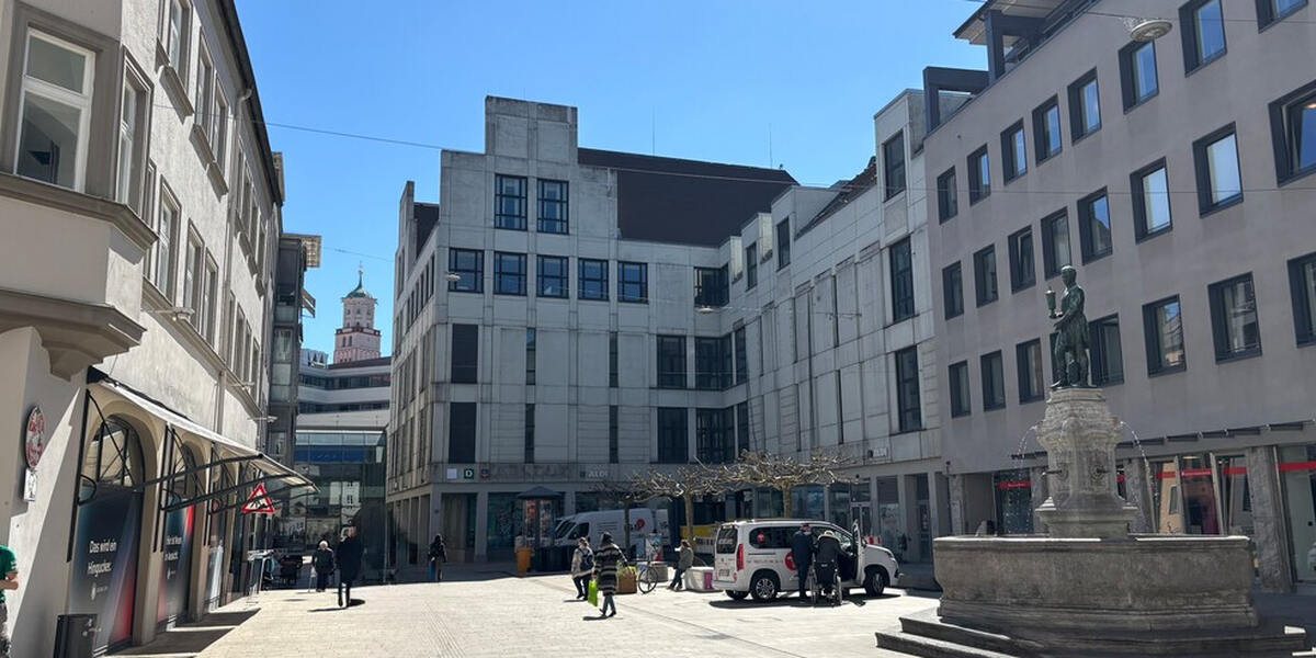 Die Stadt Augsburg schafft wieder eine "Klimainsel" in der Innenstadt