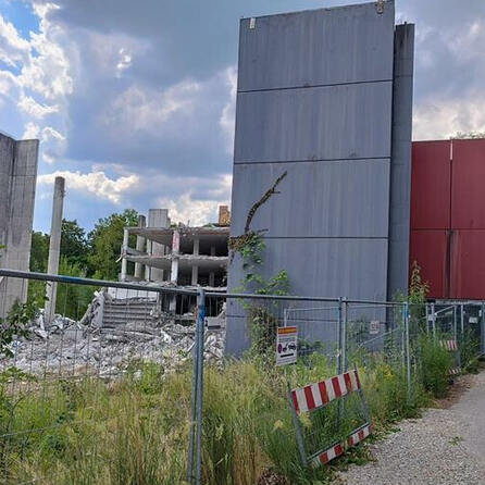 Unsichere Statik: Komplettabriss des Kongressparkhauses in Augsburg angeordnet
