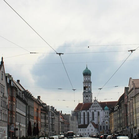 Maxstraße Augsburg: Heute wird sie wieder zur Weinstraße