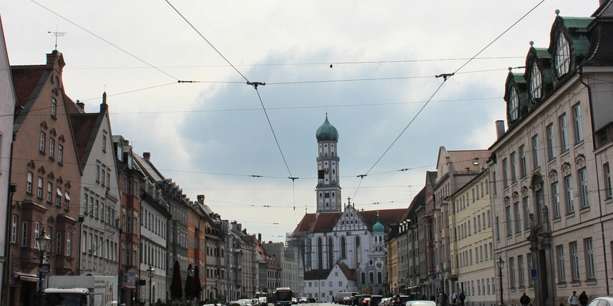 Maxstraße Augsburg: Heute wird sie wieder zur Weinstraße