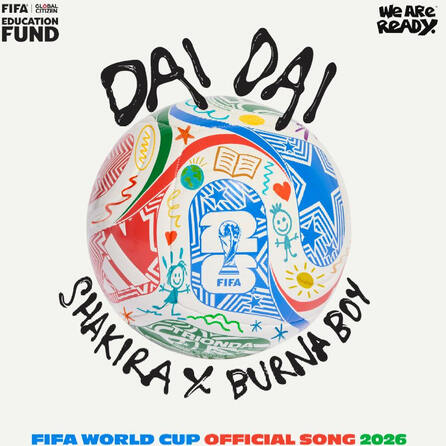 Sommerhit 2026 ist "Dai Dai" von Shakira & Burna Boy