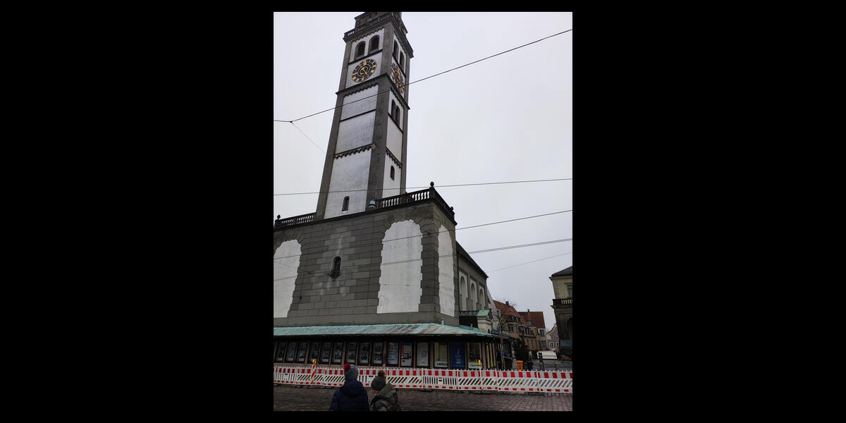 Augsburger Perlachturm verstummt