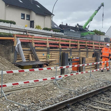 Bahnhof Friedberg: Bauarbeiten dauern bis Mitte November