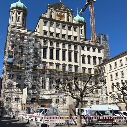 Nach Sanierung: Augsburger Rathaus wieder zugänglich