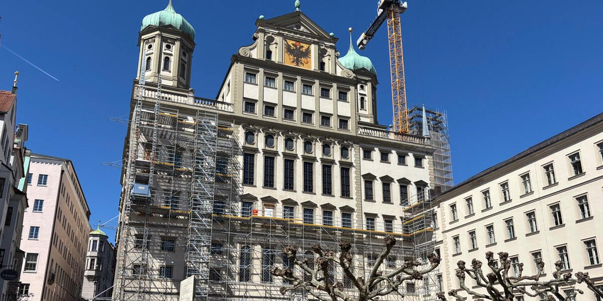 Nach Sanierung: Augsburger Rathaus wieder zugänglich