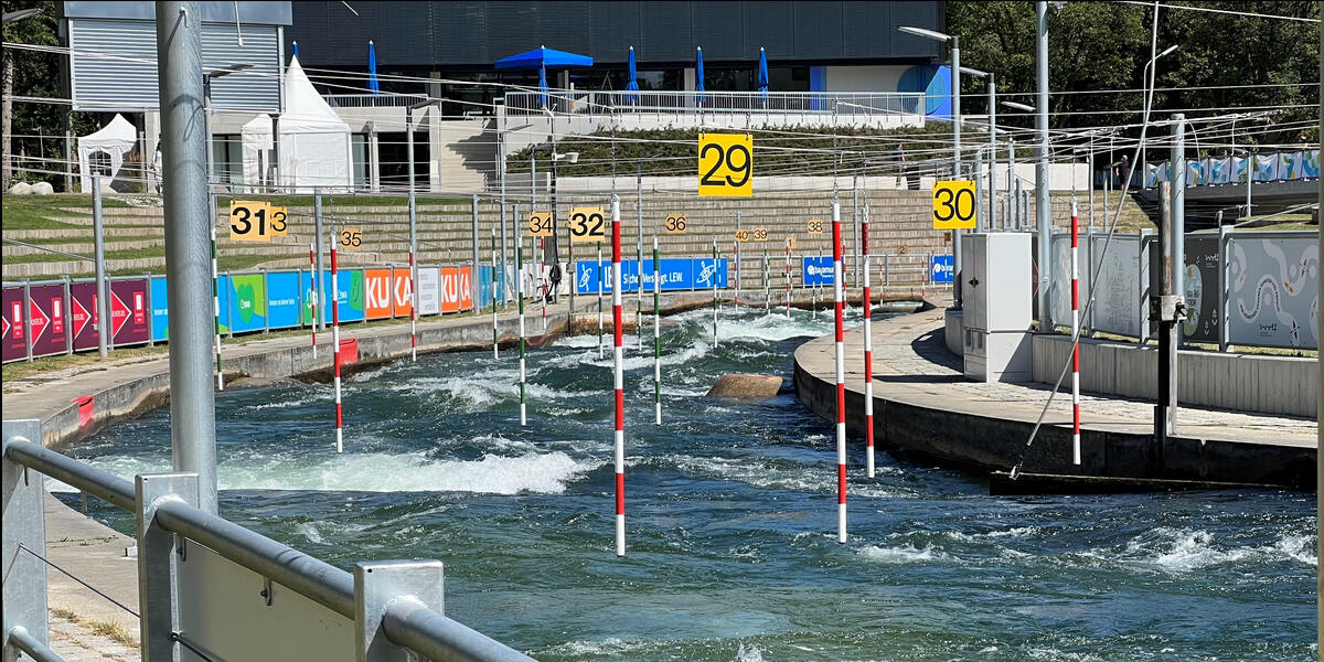 Sommer, Sonne, Slalom – Kanu WM in Augsburg