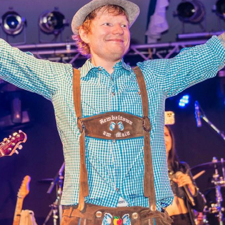 Ed Sheeran performt auf Frankfurter Oktoberfest! 
