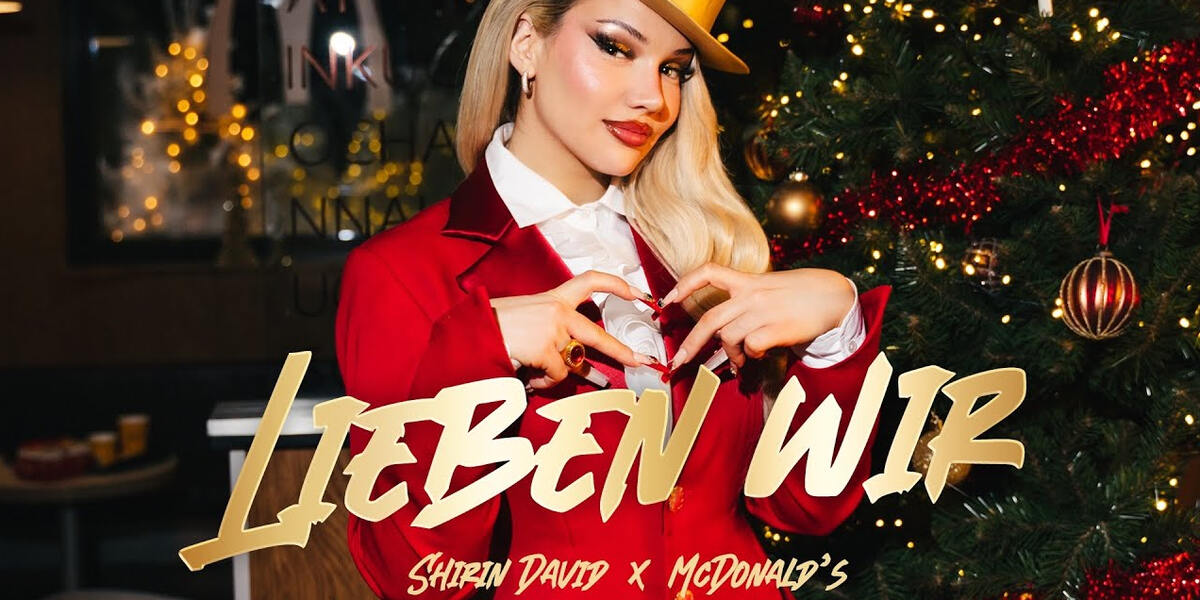 Shirin David rappt für Mc Donald's!