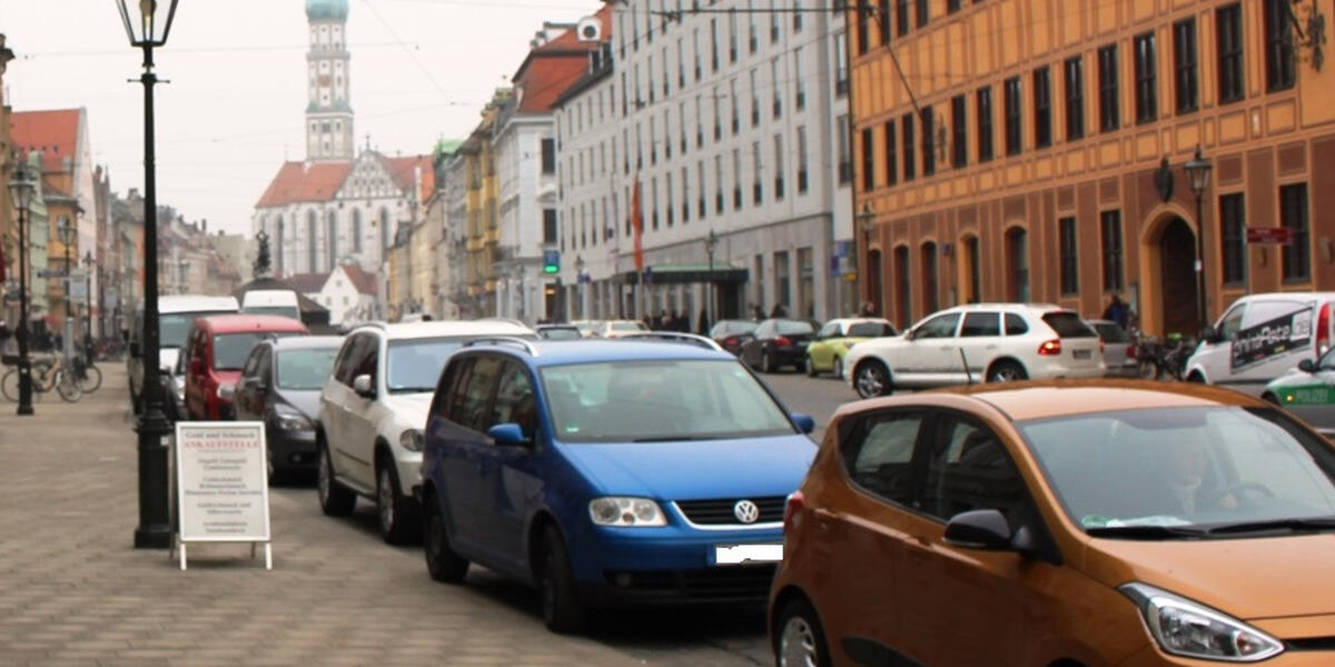 Testweise: Augsburger Maxstraße wird ab Mai 2023 zur Fußgängerzone