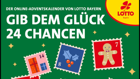 Der LOTTO Bayern Adventskalender 2025